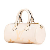 ルイ ヴィトン モノグラム アンプラント パピヨンBB ハンドバッグ ショルダーバッグ 2WAY M45708 クレーム サフラン グレインカーフレザー レディース LOUIS VUITTON 【中古】